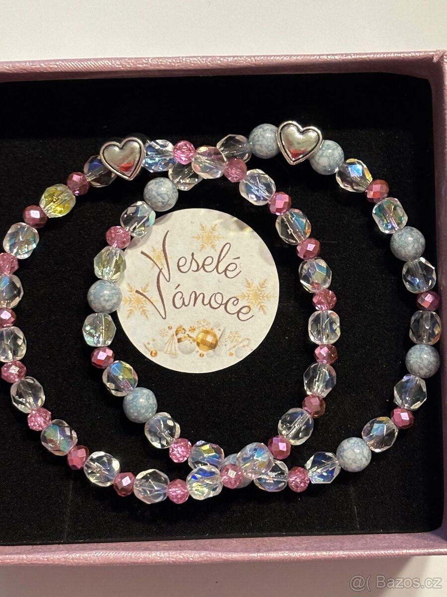 Náramky srdíčko - 2