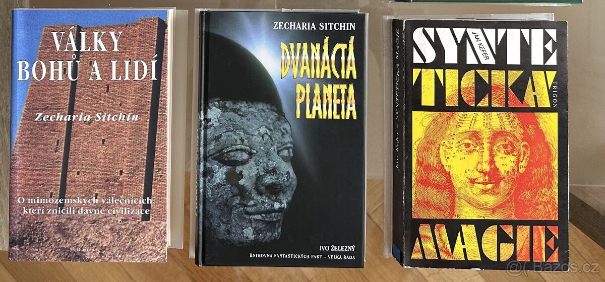 Knihy Jan Kefer/Zecharia Sitchin - 2