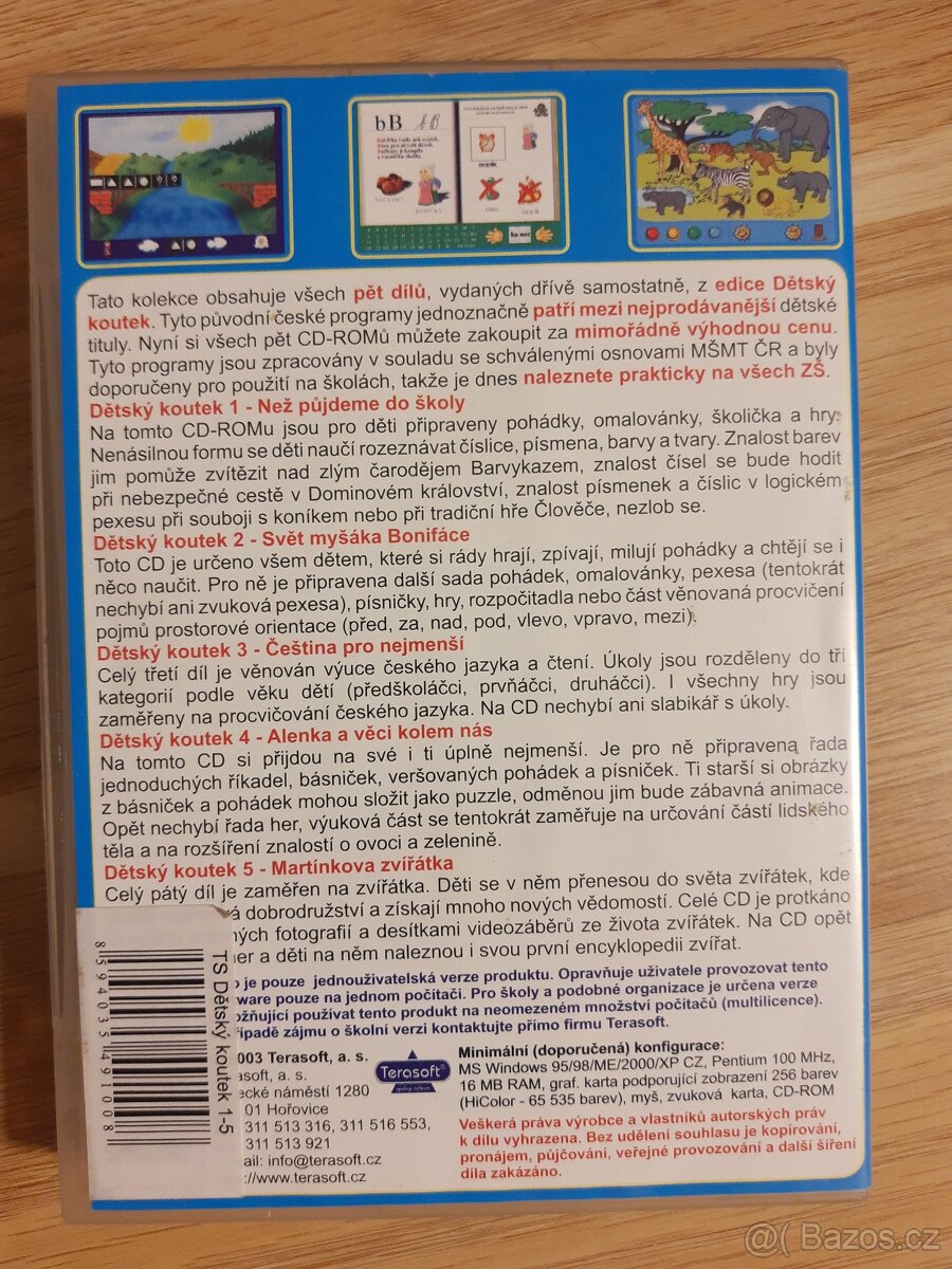 Vzdělávací DVD pro děti Dětský svět - 2