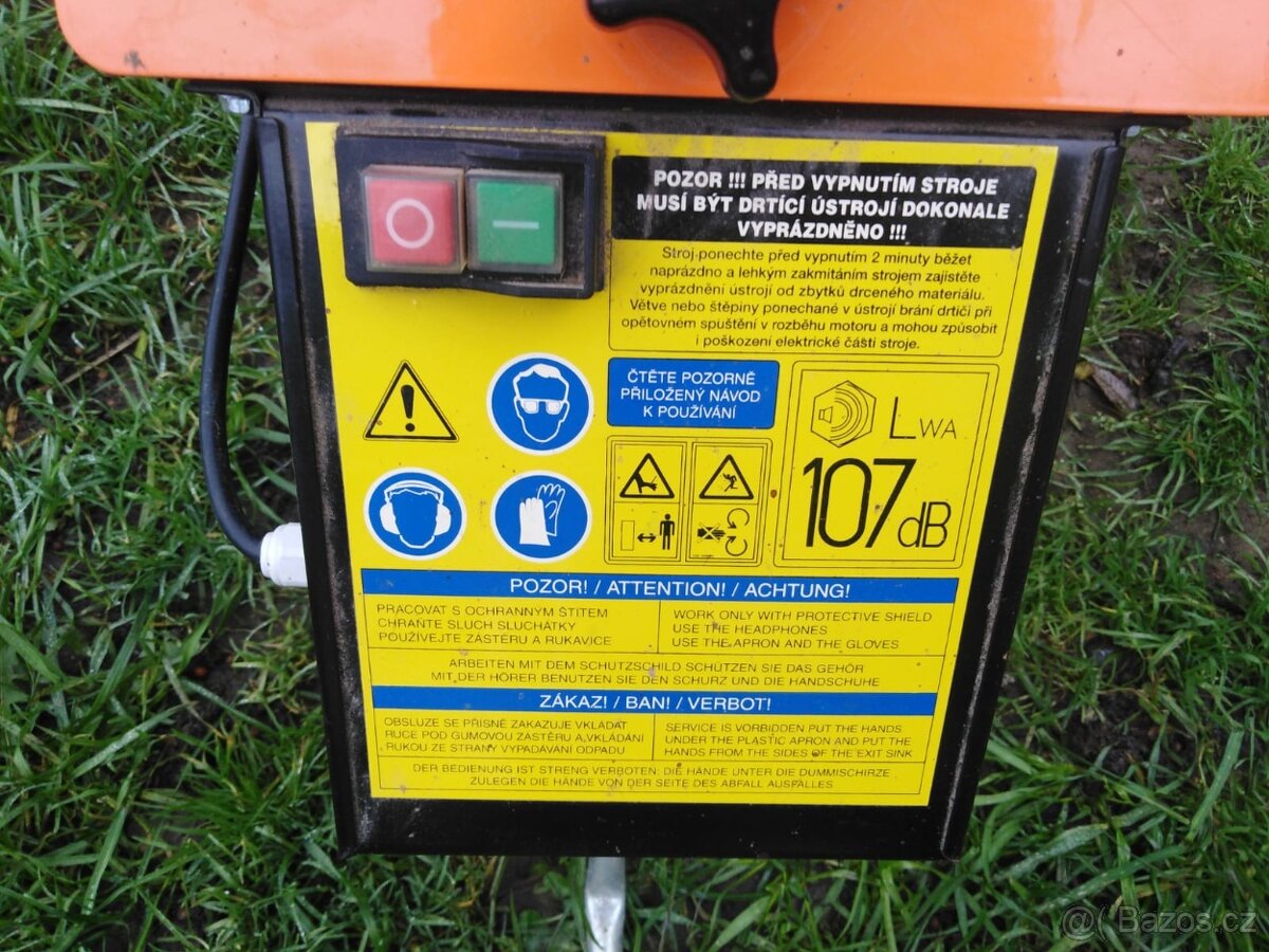 Drtič větví Shark - 2