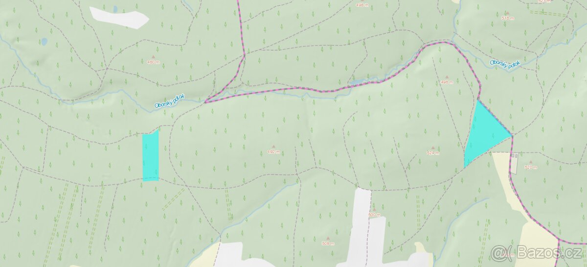 Prodej lesních pozemků 31ha - 2