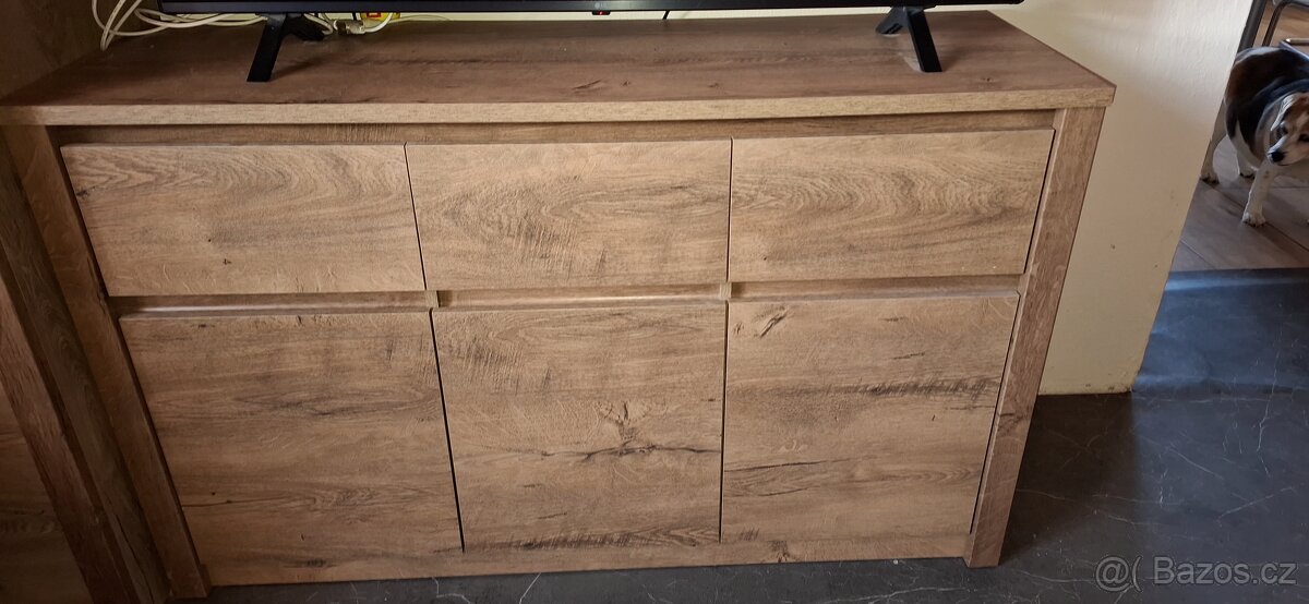 Komoda divoký dub - 2