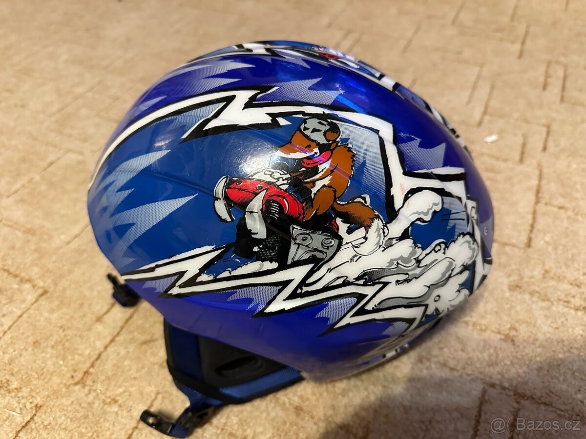 Dětská helma + brýle - 2