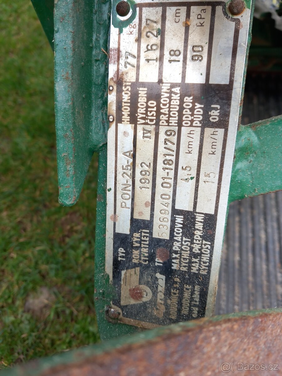 Pluh za malotraktor - 2