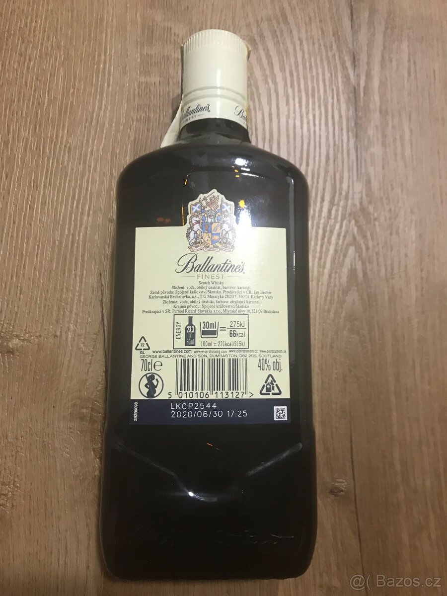 Ballantines Finest 0,7l 40% - 2
