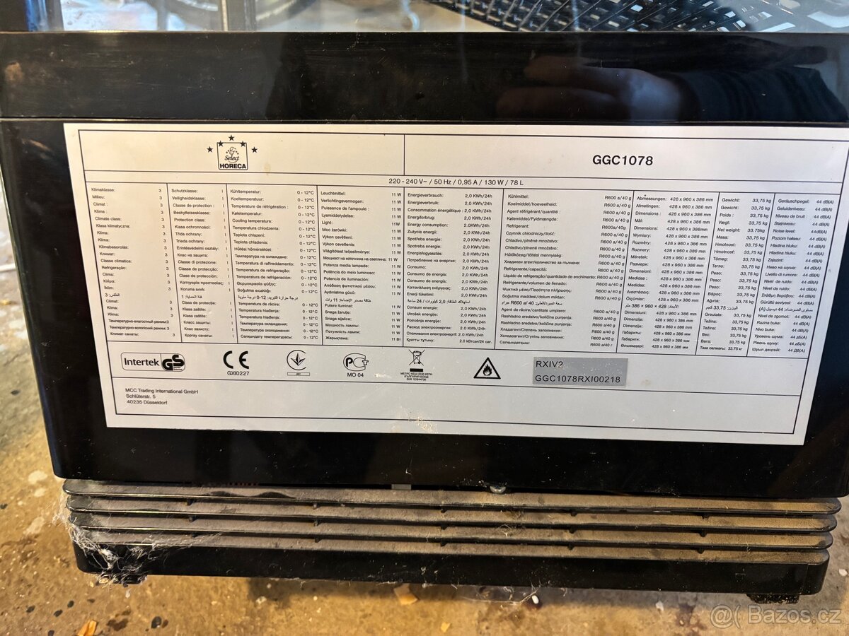 Chladicí vitrína Horeca - 2