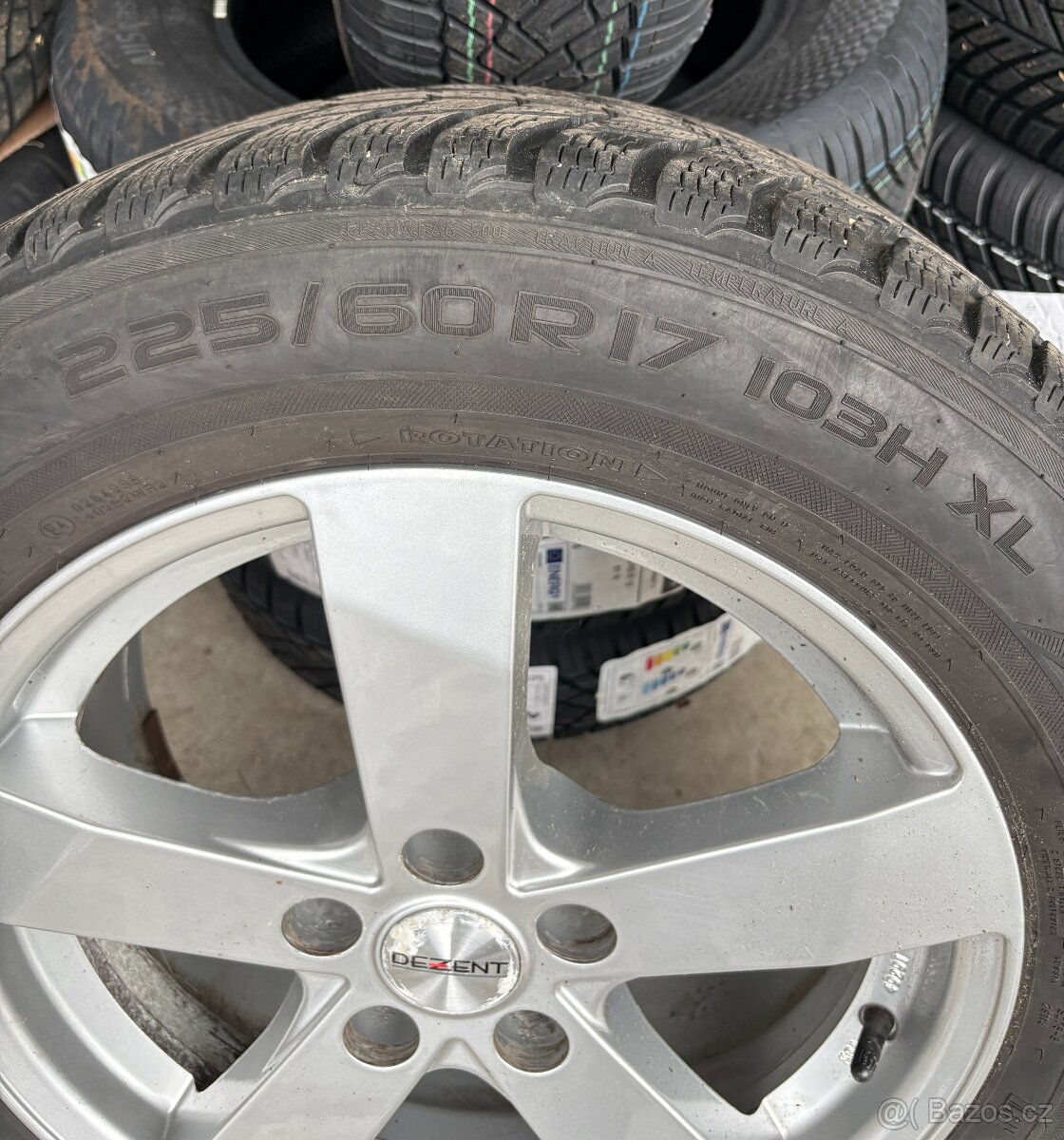 Zimní sada Alu 17 ET45 na Hyundai Tucson - 2