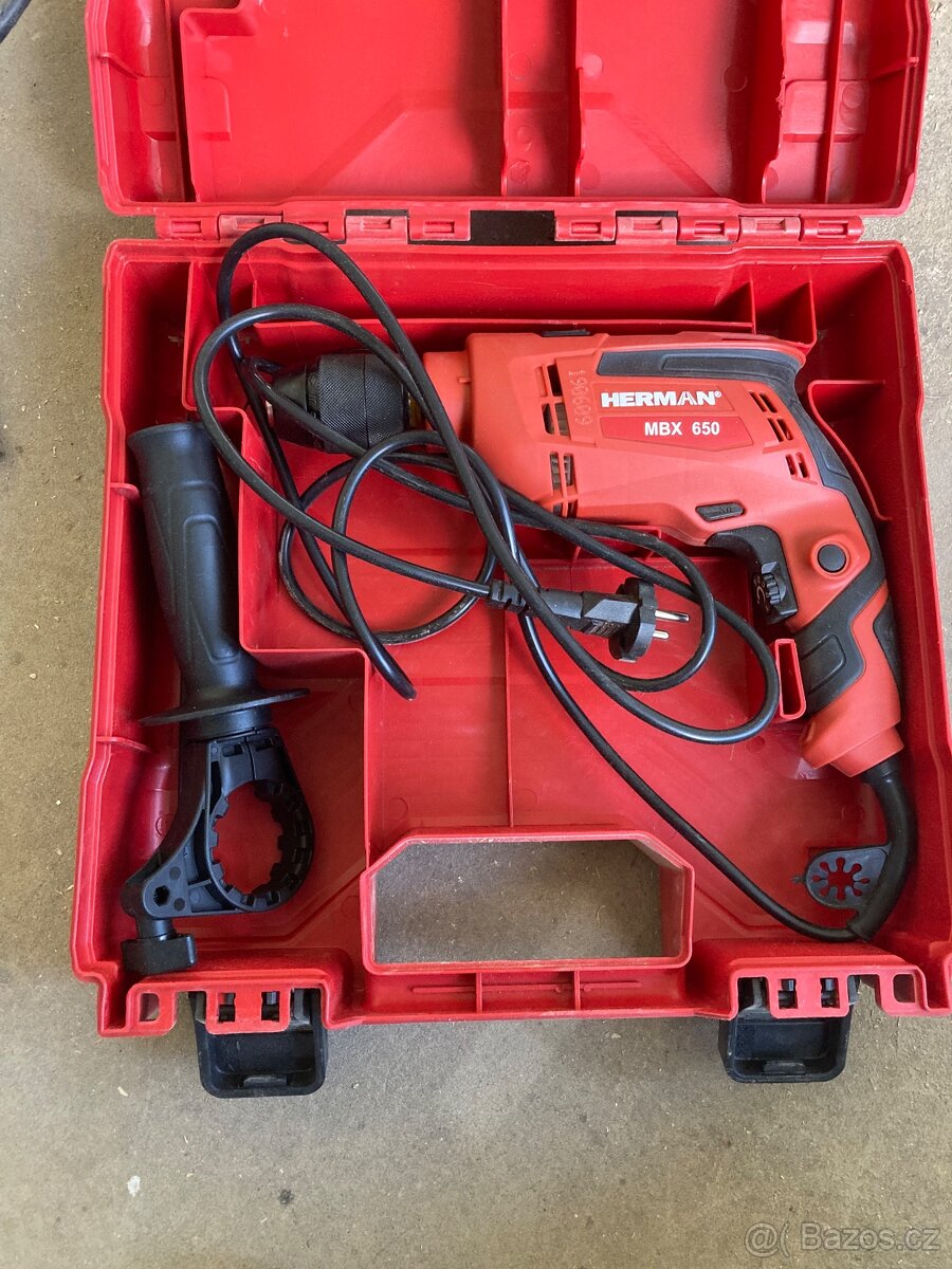 Herman příklepová vrtačka - 2