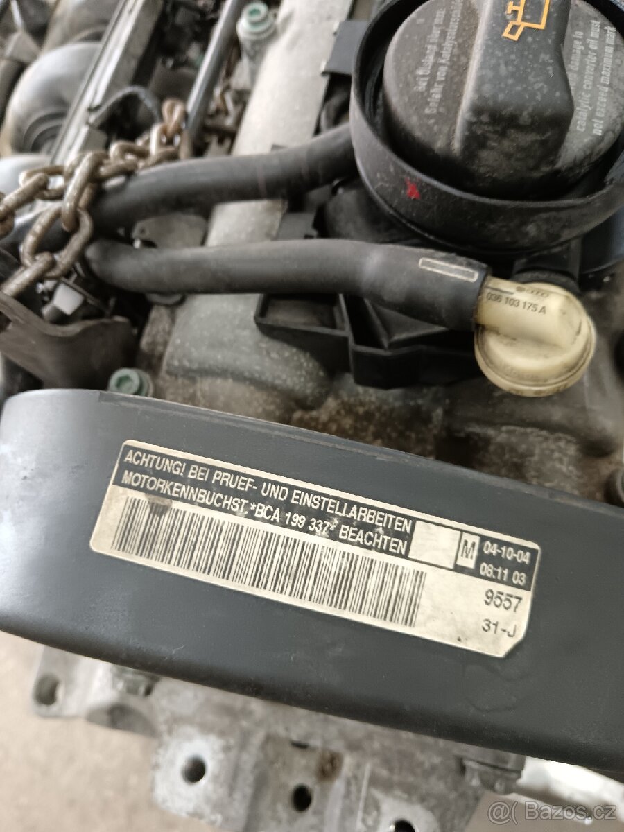 Motor 1.4 16v mpi BCA - 2