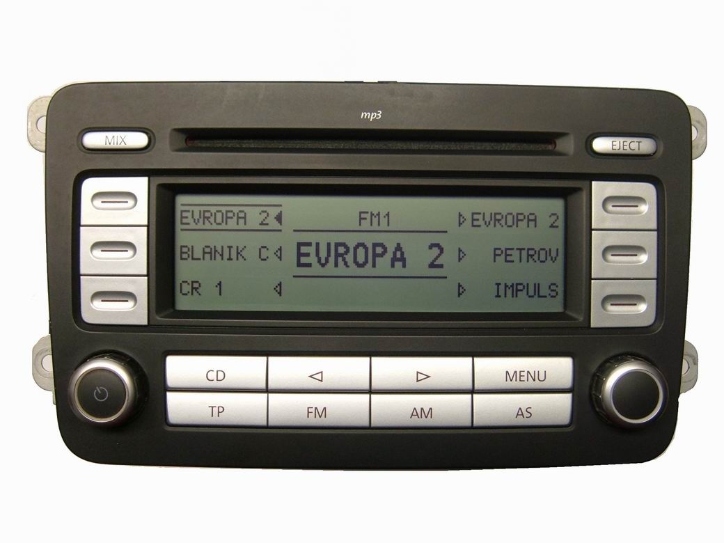 Autorádio VW RCD 300 RDS CD MP3 - Tábor | Bazoš.cz