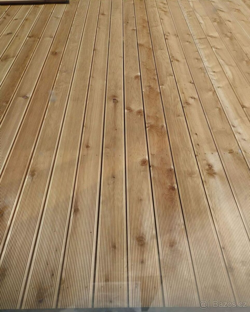 Výprodej modřínových terasových prken a podlahy - 2