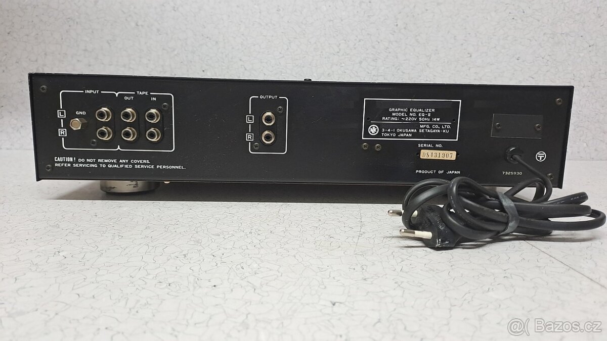 Stereo ekvalizér Kenwood ( Nikko ) EQ-II - 2