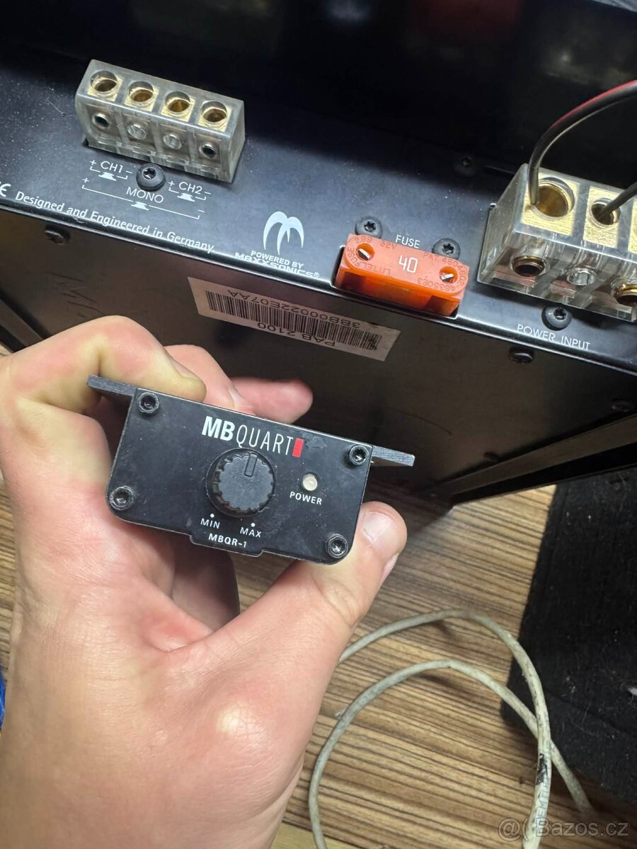 Zesilovač MBQUART PAB 2100 - 2