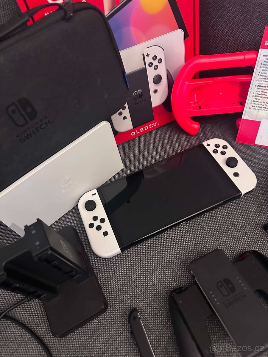 Nintendo switch oled sestava - záruka - 2