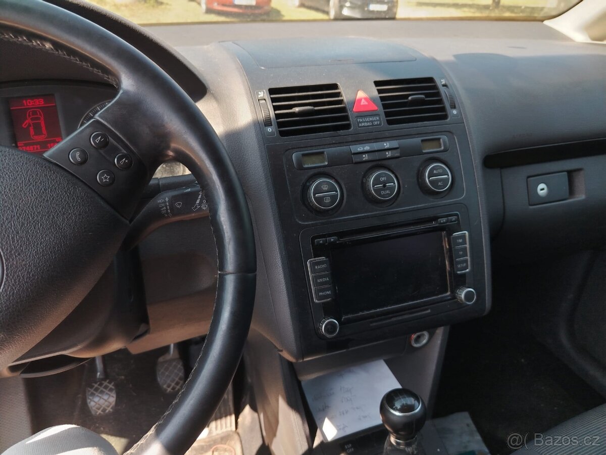 Prodám VW Touran 2009, 1,9 tdi - 2