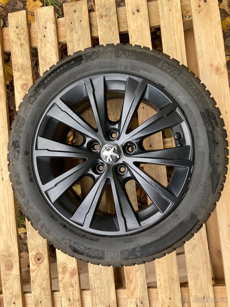 Sada zimních ALU kol Peugeot 308 TOPAZE 7J 16 CH5-44 - 2