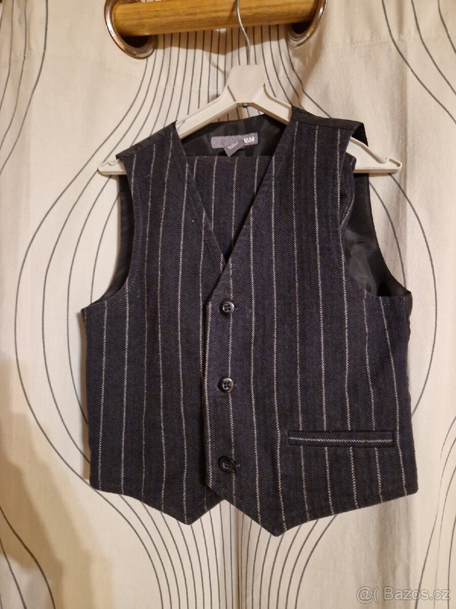 Chlapecký společenský oblek vel.98 - 2