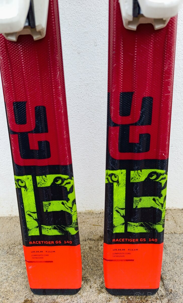 lyže Volkl Racetiger GS - 140 cm - 2
