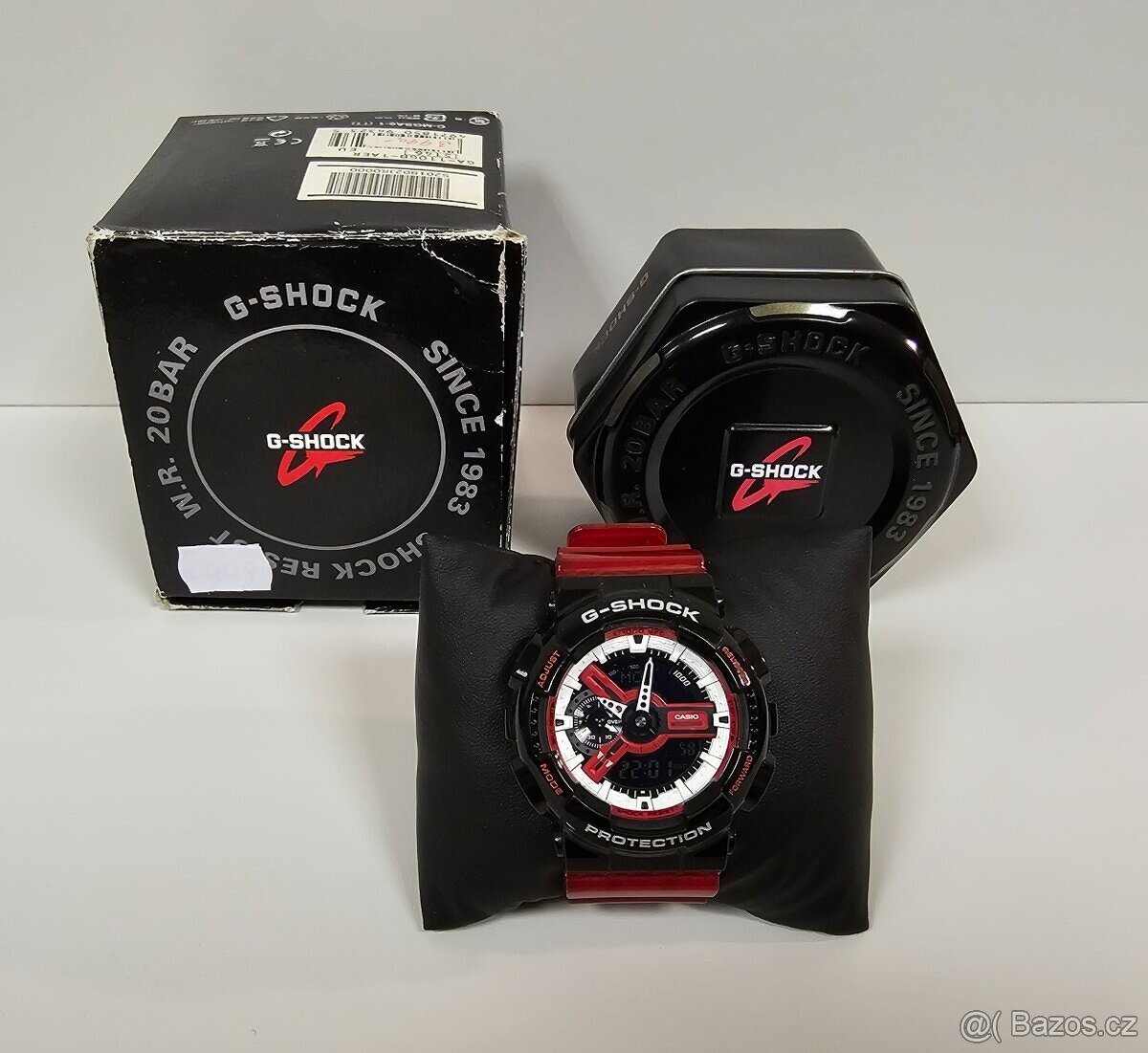Hodinky Casio G-Shock Original GA-110RB-1AER Red, Black, - 2