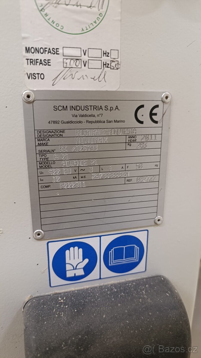 Vrtací kolíkovací stroj ADVANCE 21 - 2