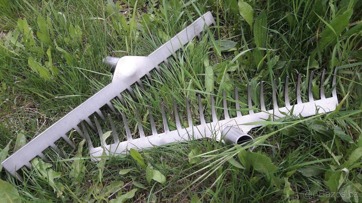 Nerezové hrábě - 50cm - 2