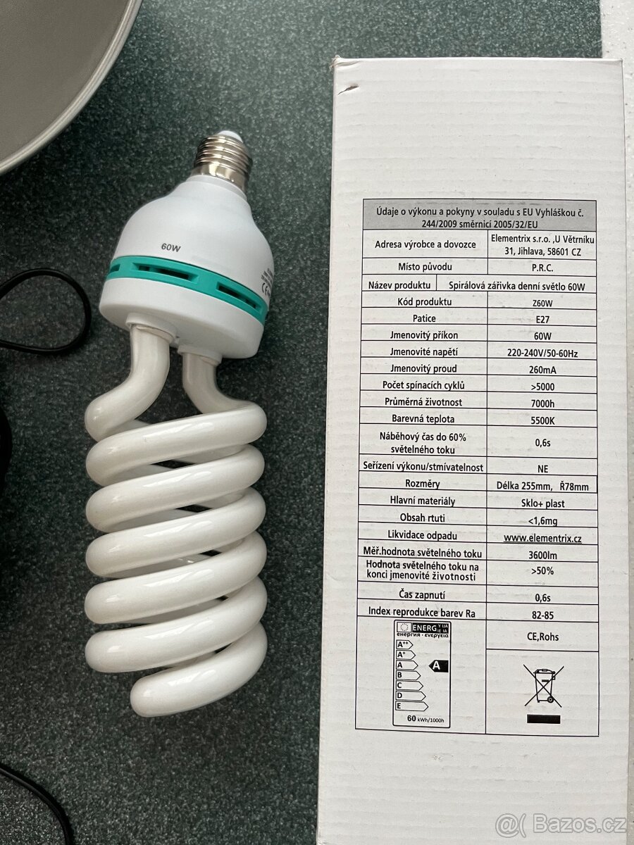 Zářivky, držák a stínidlo - 2