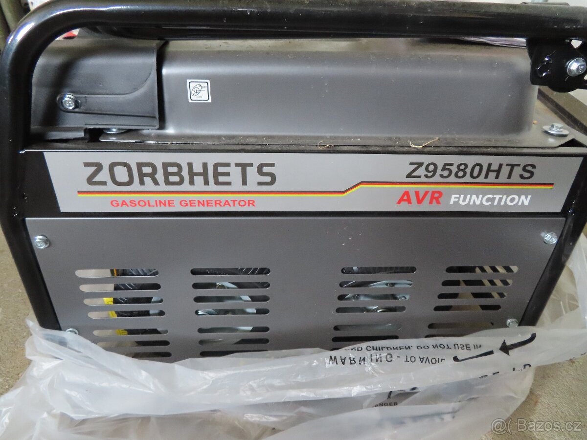 Nová elektrocentrála třífazová, 7,1 kw/400 V, 3,8 kw/ 230 V - 2