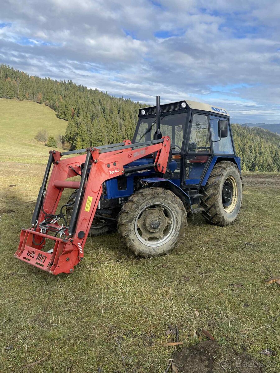 Zetor 6945 s čelním nakladačem - 2