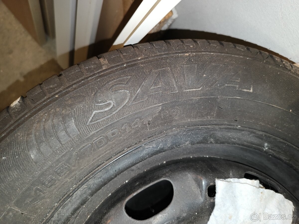 Letní pneumatiky s disky na Škoda Fabia I – sada, levně - 2