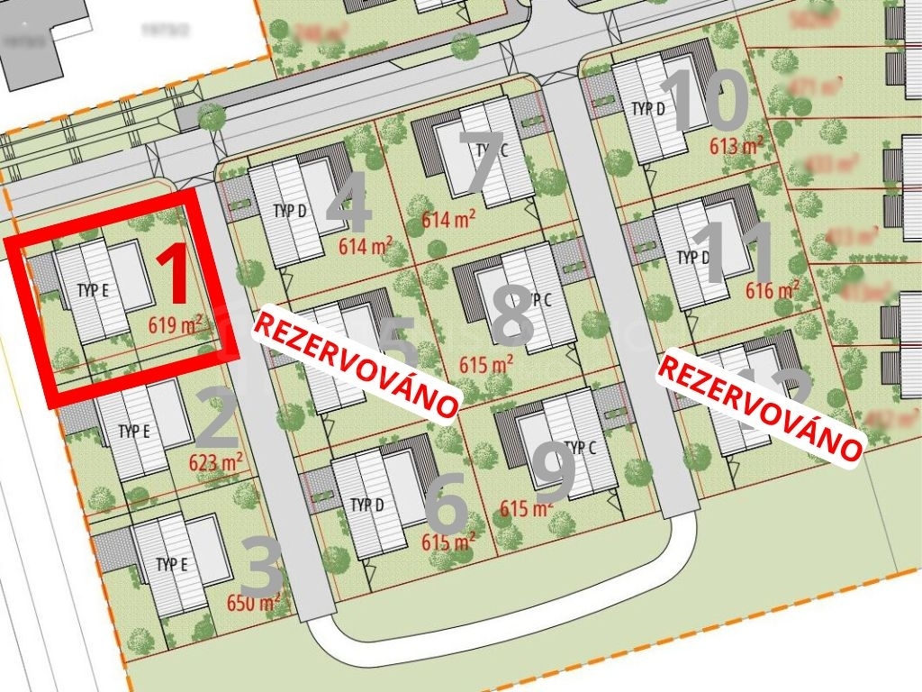 Prodej stavebního pozemku 619 m2, Velká Bystřice - 2
