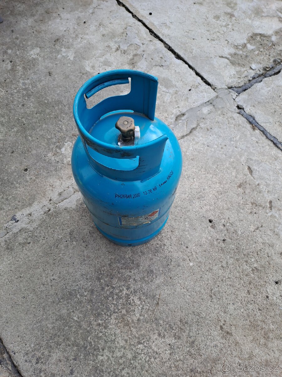 Propan-butanová láhev 10 kg - prazdná - 2