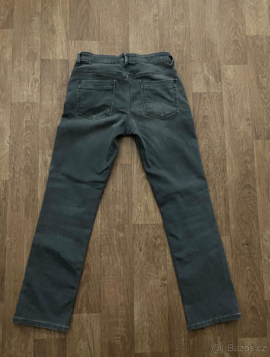 Šedé džíny zn. C&A vel. 170 - 2