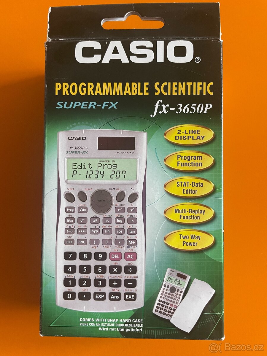 Kalkulačka CASIO - 2