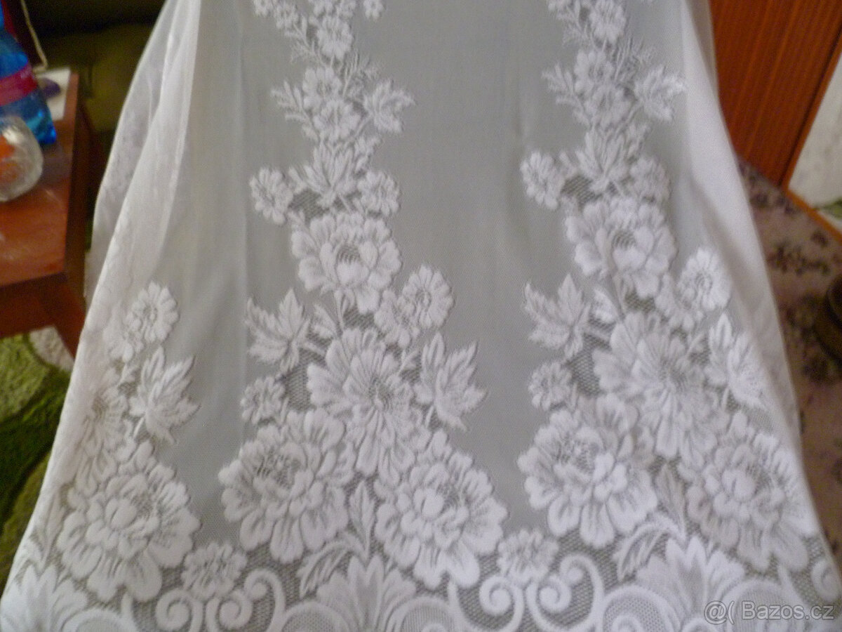 Nová moderní záclona, velká sleva - 2