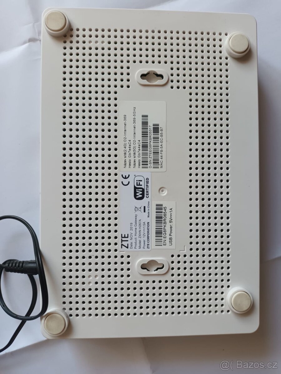 ZTE ZXHN H267A – Wi‑Fi router - 2