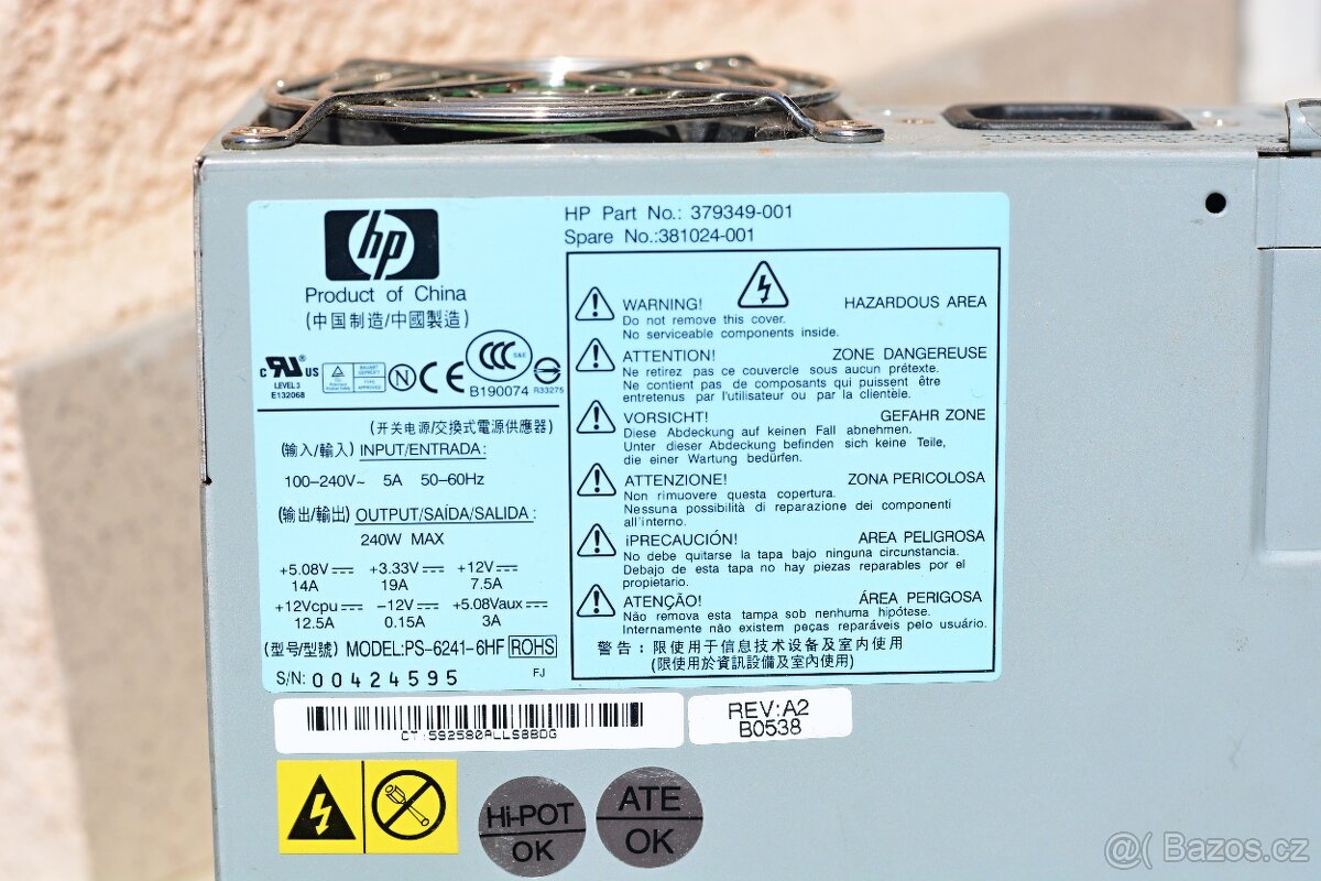 Zdroj HP PS-6241-6HF - 2