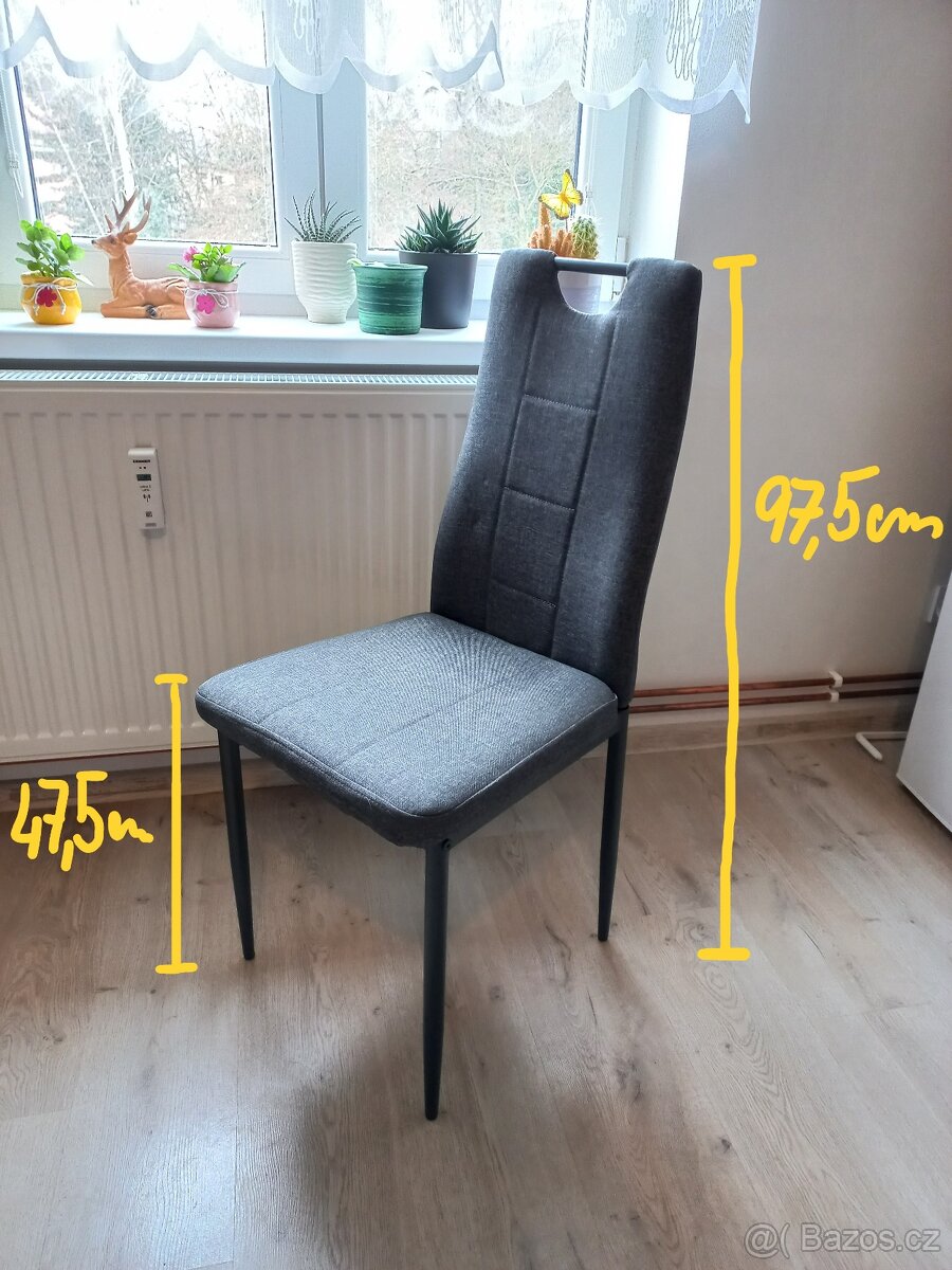 Jídelní židle, 2ks - 2