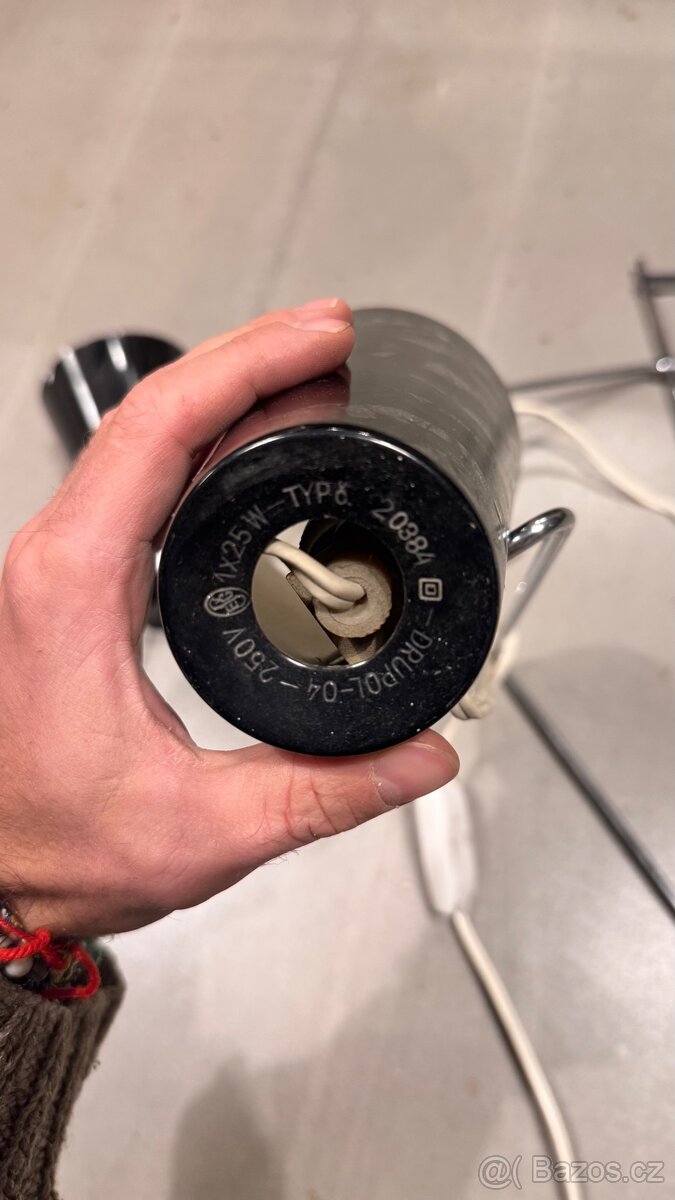 Lampička Drupol Josef Hůrka typ 20384 - 2