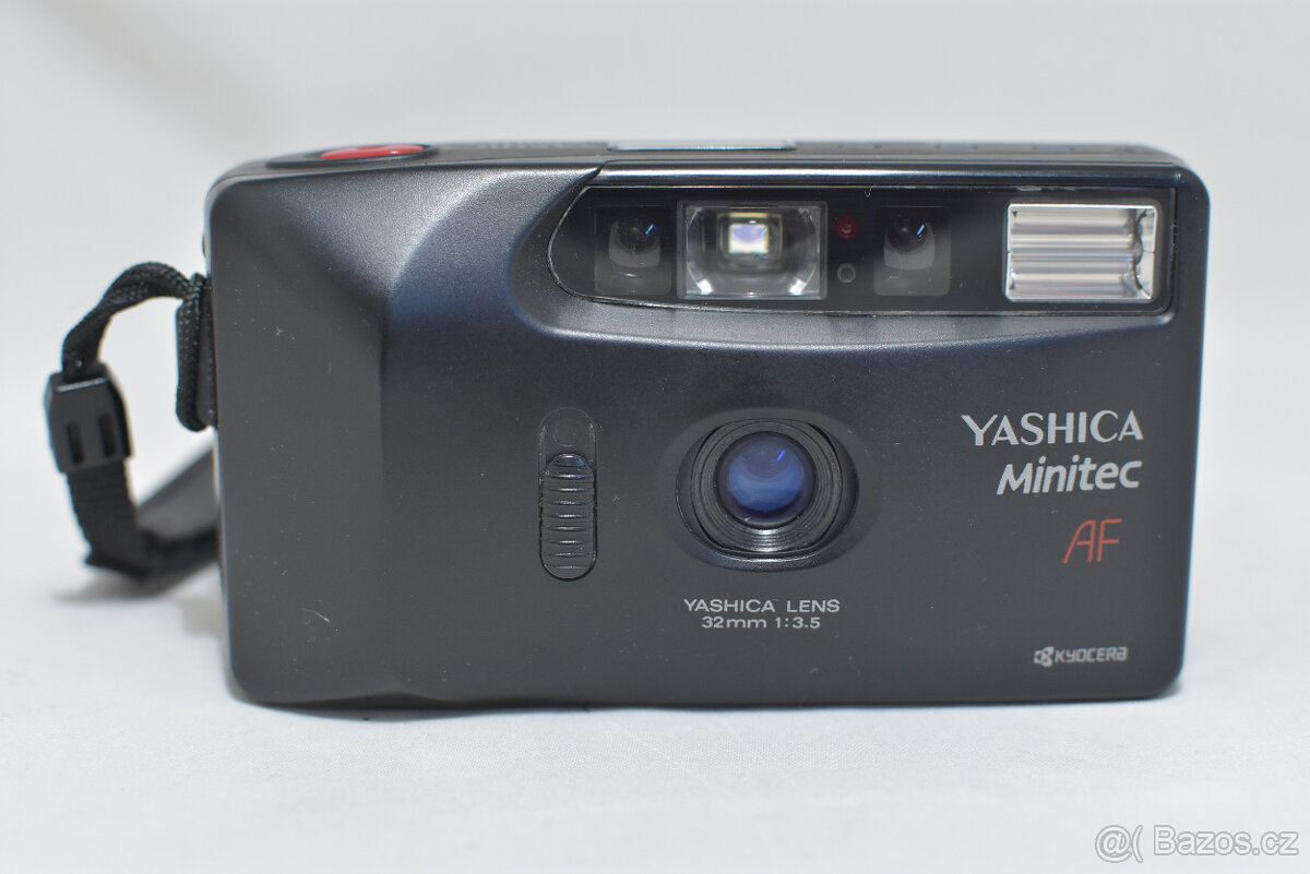 YASHICA MINITEC AF + BRAŠNA. - 2