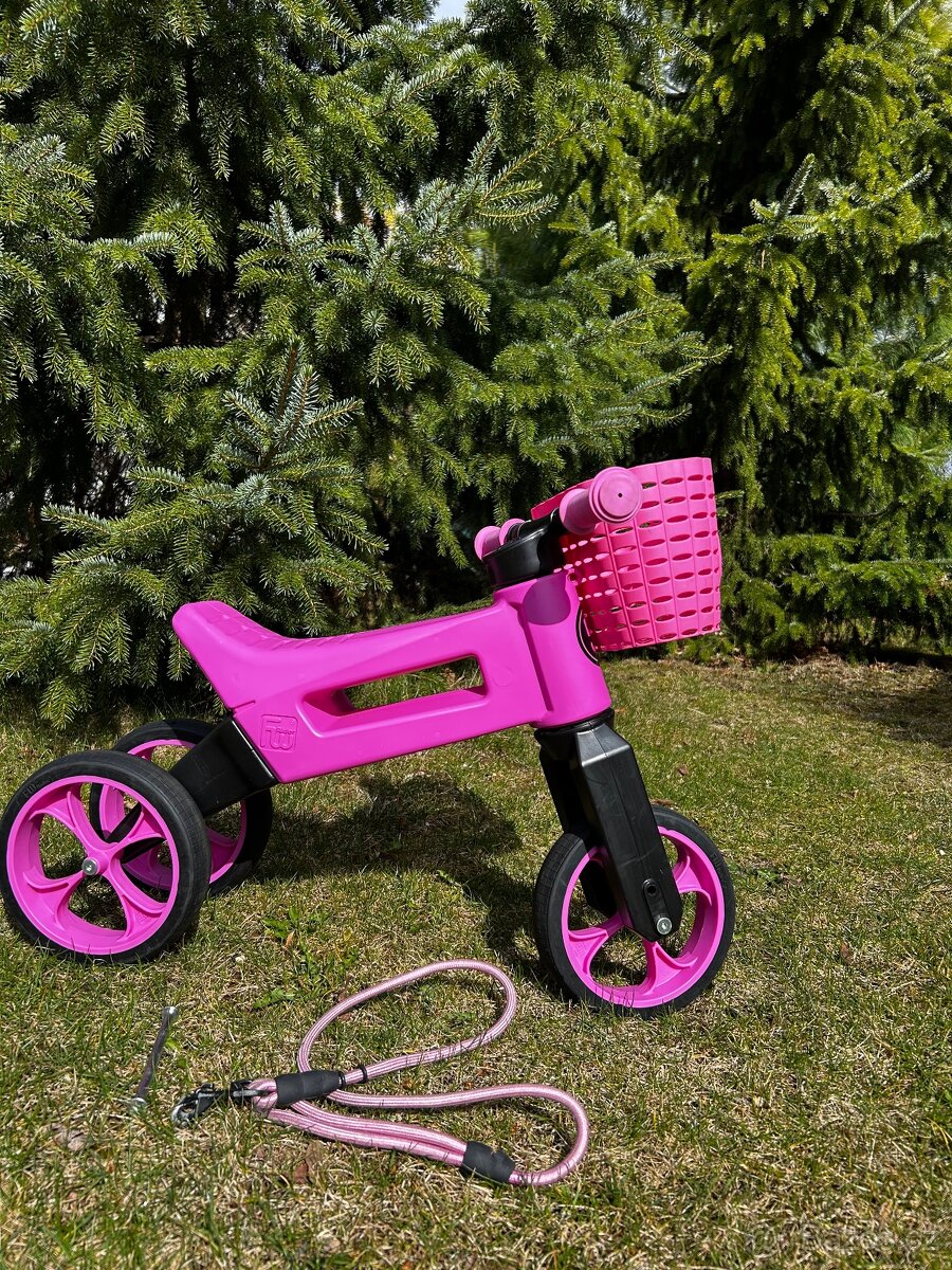 Odrážedlo Funny Wheels růžové - 2