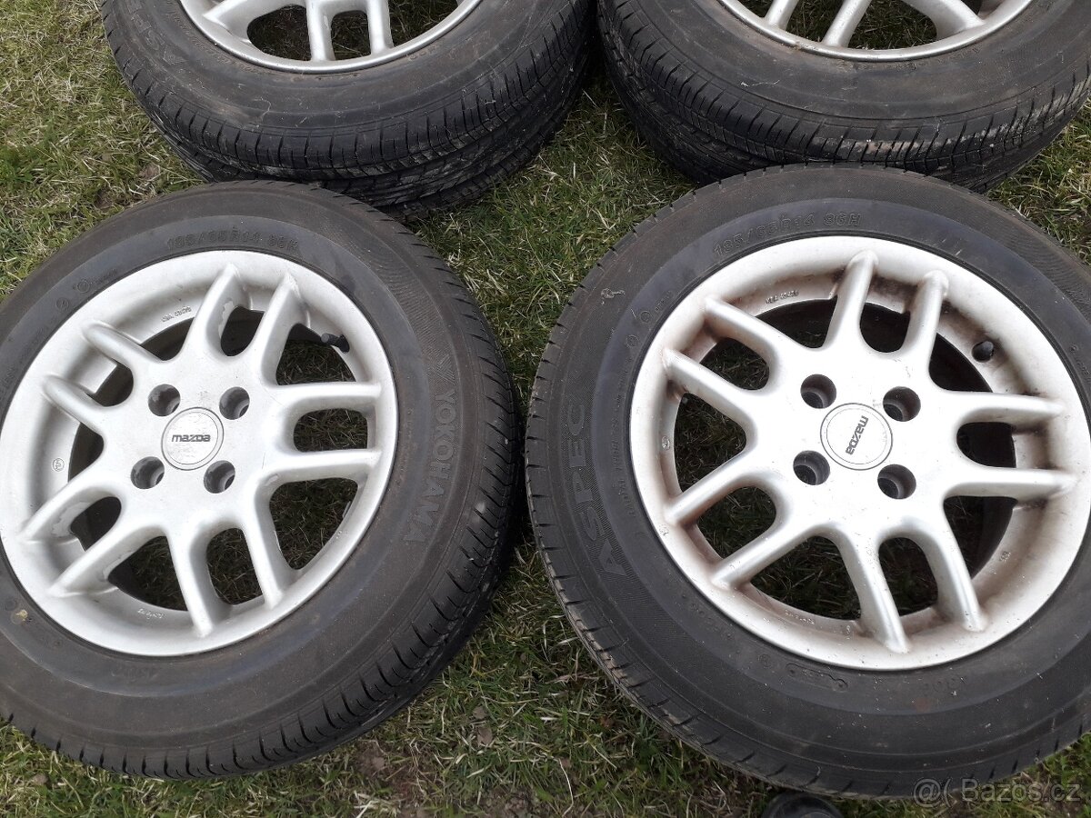 MAZDA ALU KOLA 185/65/14 LETNÍ - 2