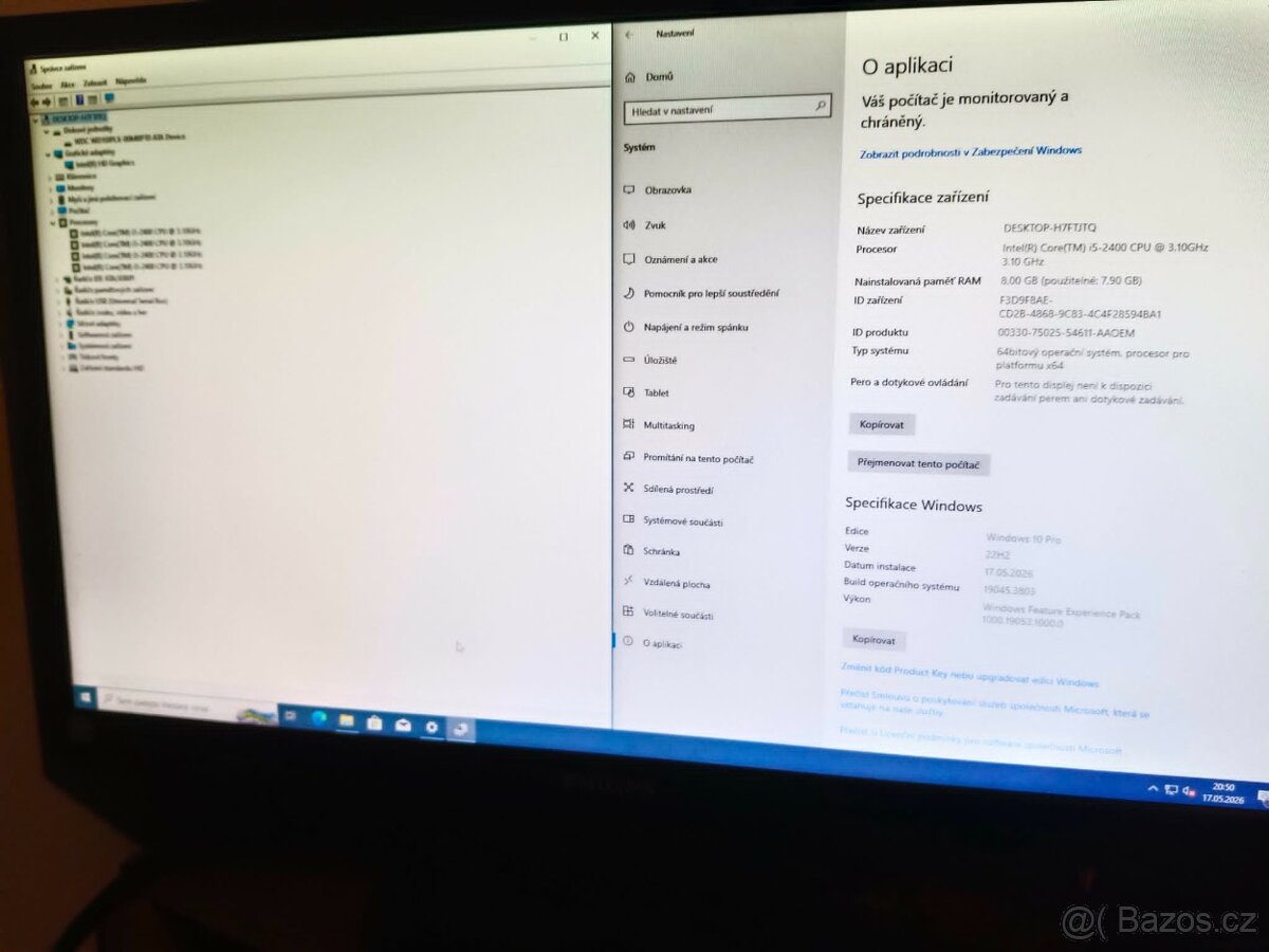 PC Dell OptiPlex (Intel i5, 8GB RAM, 1000GB WD Black disk, W - 2