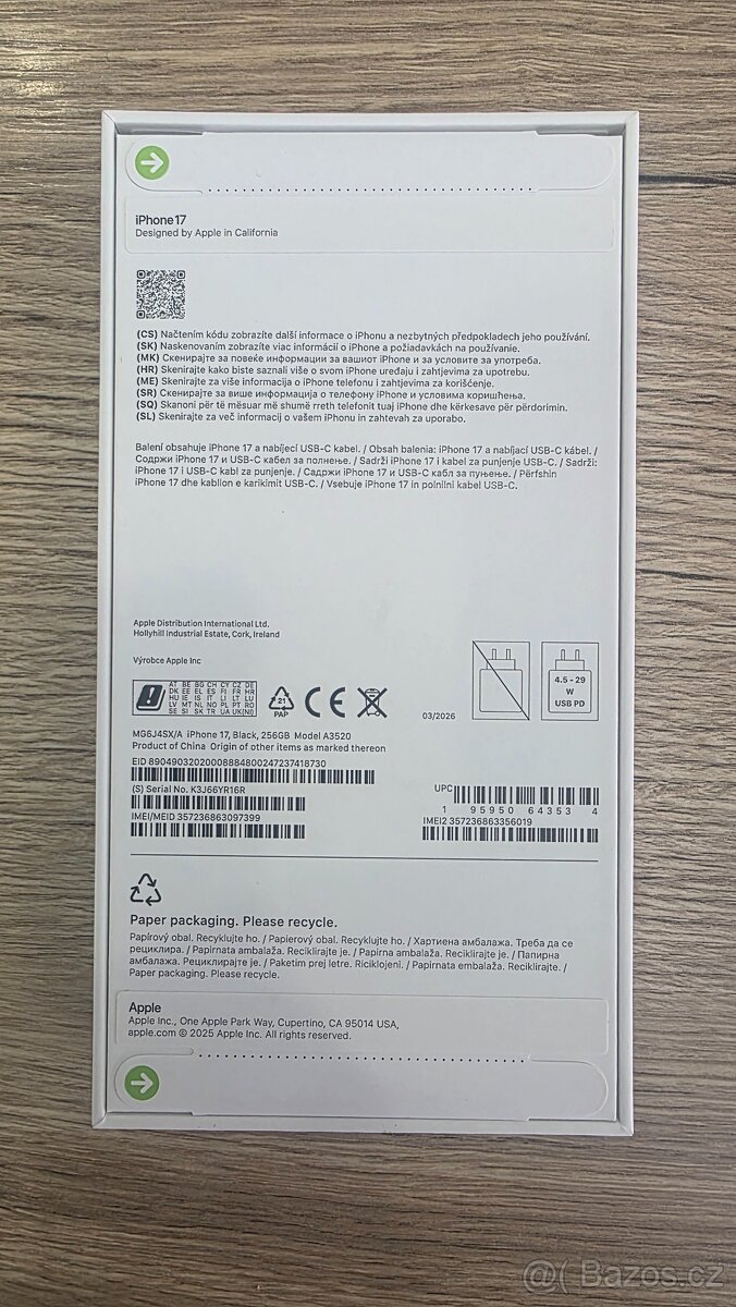 IPHONE 17 256 GB PURPLE - 2