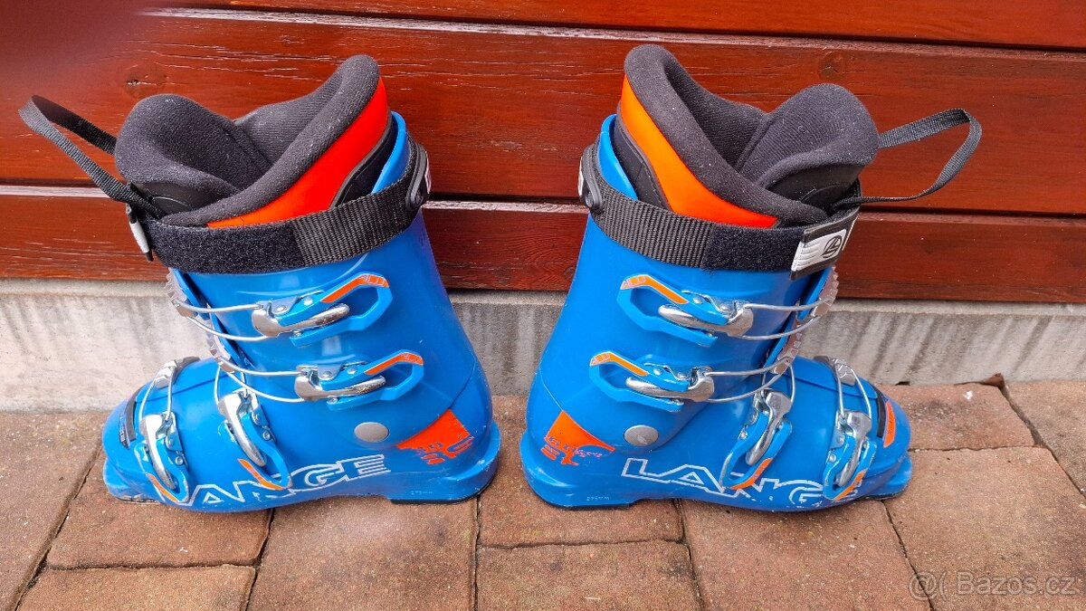 Prodám dětské lyžáky Lange RS 60 vel. 37 (23,5) - 2