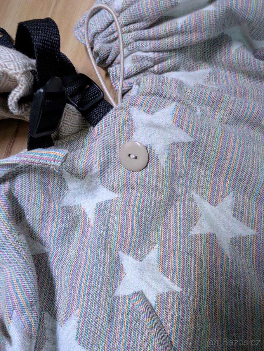 Nosítko Aloe One z látky Yaro Stars - 2