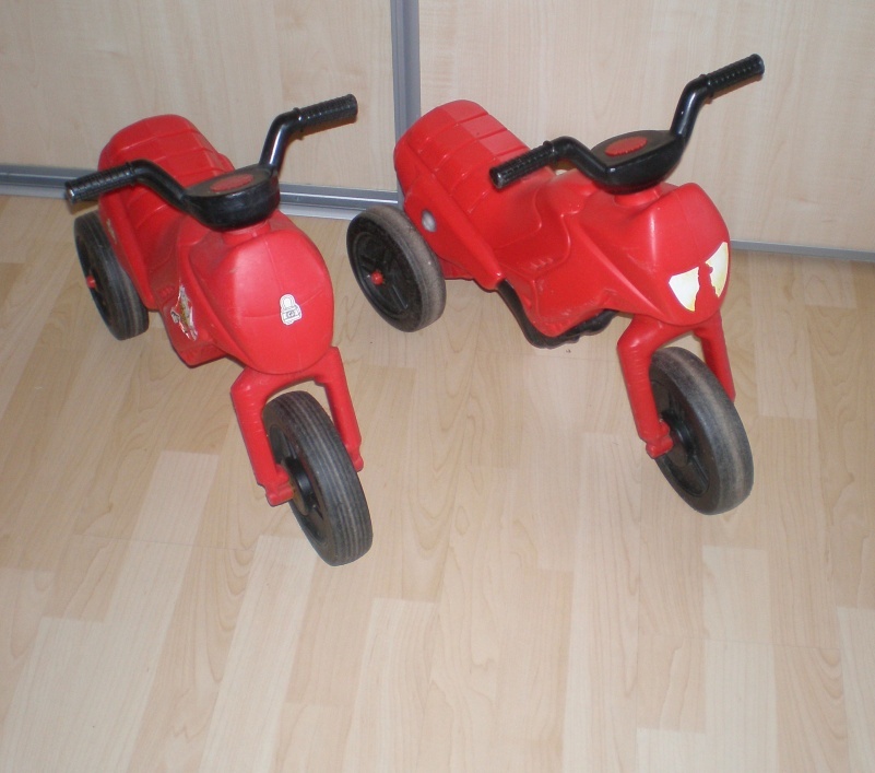 odrážedlo motorka plastová - 2