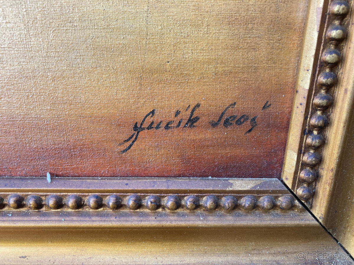 Obraz starý na plátně - 2