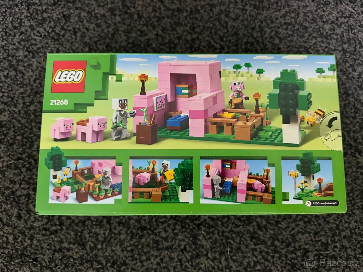 LEGO® Minecraft 21268 Domeček Prasátka - 2