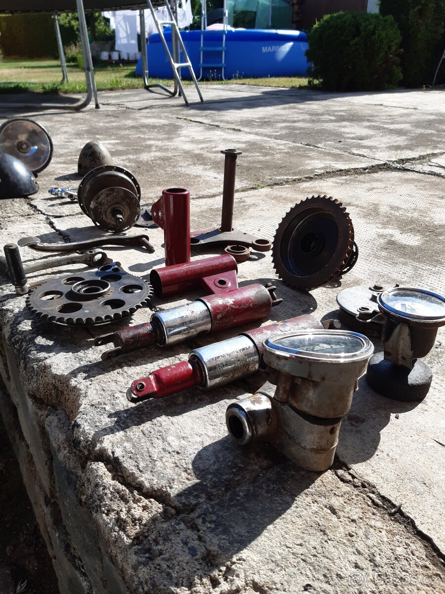 náhradní díly ČZ JAWA - 2