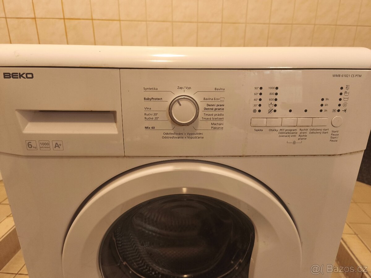 Pračka Beko WMB61021CSPTM úzká 6kg - 2